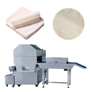 Machine à rouleaux de lumpia électrique compacte, machine à chauffer les feuilles de samosa, machine à rouleaux de printemps - Product Image 1