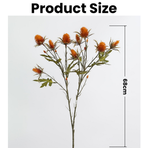 Hot Selling Artificial <b>Plastic</b> Eryngo Flower Artificial Tropical Flowers <b>Plant</b> for Home Arrangement Wedding Decoration - Product Image 2