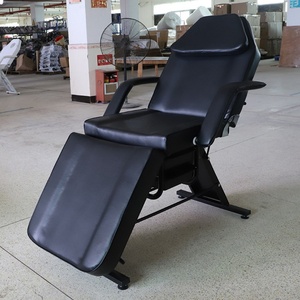 Honggang Full-Size <b>Folding</b> Tattoo Bed Manual Power Source Beauty Salon Special Equipment Dentist Chair Oral Therapy Accessory - Product Image 2