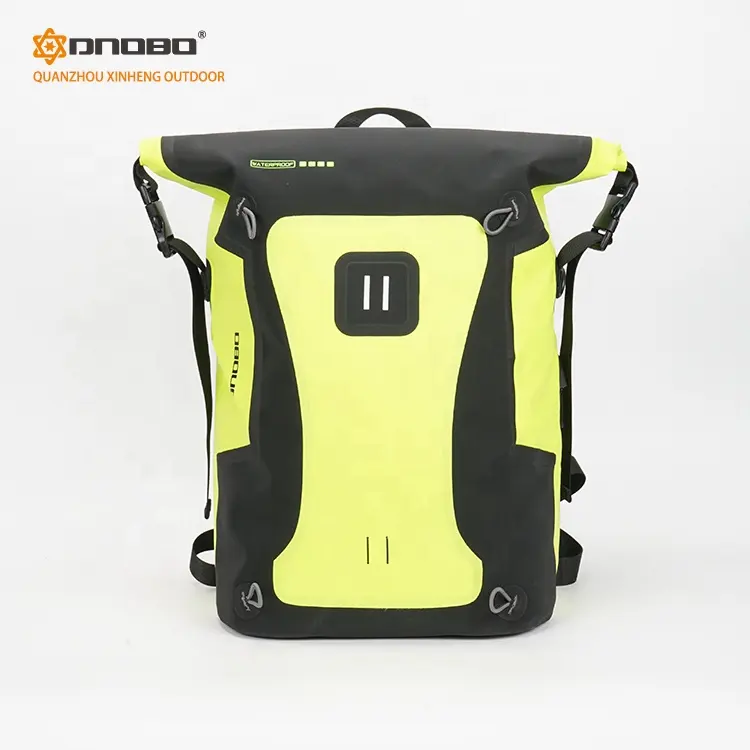 Custom Rolltop Designer Bag 500D PVC Waterproof Backpack For Travel Backpack Outdoor Climbing Hiking