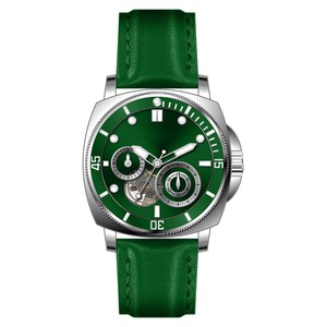 Unisex Charm Limited Edition <b>Automatic</b> Mechanical Watch Stainless Steel Band Sapphire Dial Vintage Sport Design <b>Chronograph</b> 50 - Product Image 4