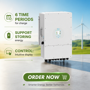 Sistema de energía solar híbrido para montaje en techo o suelo, kit solar para el hogar de 30KW, 20KW, 5KW, 8KW, 6KW, 10KW. - Product Image 6