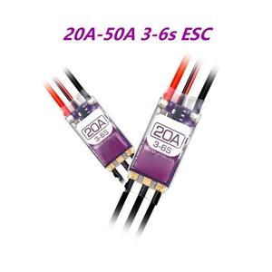 Controlador Electrónico de Velocidad (ESC) Ligero y Estable sin Escobillas 20A 30A 40A 50A, Piezas de Repuesto para Motores sin Escobillas de Drones FPV - Product Image 1