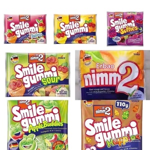 Gomitas de Fruta Alemanas Nimm2 con Relleno Líquido |   Caramelos Suaves de Naranja y Limón Enriquecidos con Vitamina C |   Snack Saludable y Masticable para Niños 110g - Product Image 5