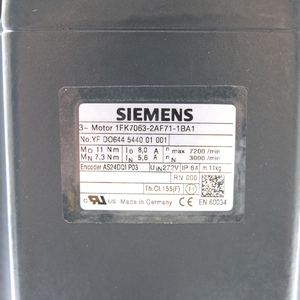 Motor de CA Nuevo 1FK7063-2AF71-1BA1 1FK7063-2AF71-1RB1-Z de Plástico para Máquina - Product Image 2