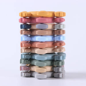 Silikon bebek dişlikleri yumuşak oyuncaklar çocuk ürünleri el kavrama hayvan Bite oyuncaklar için uygun kabartma ısırma anne bebek ürünleri - Product Image 5