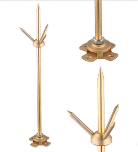 Tinh Chỉnh 20 Năm Nhà Máy Trực Tiếp Bán Sét <span class=keywords><strong>Rod</strong></span> Tùy Chỉnh Thiết Kế Sét Bảo Vệ Không Khí Thiết Bị Đầu Cuối Sấm Sét Arrester - Product Image 1