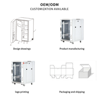 Armoire de serveur réseau haute qualité et haute capacité pour centre de données 18U-42U