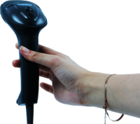 Scanner USB portable Machine à balayage rapide filaire avec capteur CCD linéaire pour supermarché dépanneur épicerie au détail