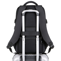 Sac à Dos Ordinateur Portable de Voyage Remoid Factory pour Hommes d'Affaires, Matériau Oxford PU Imperméable, 15,6 Pouces, avec Logo Personnalisé