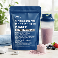 Poudre de protéines de lactosérum ISO premium non OGM, délai de livraison rapide, supplément de musculation en gros, étiquette privée, emballage personnalisé