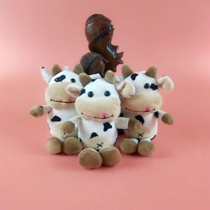 Adorable poupée vache en peluche, porte-clés, jouet doux et mignon, peluche pour sac à dos, sac à main, cartes, clés, décoration - Product Image 6