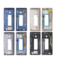 Boîtier de couverture arrière de porte de batterie en verre pour Samsung Galaxy Note 8 9 couvercle de boîtier de batterie arrière