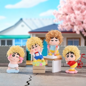 Figurine articulée Crayon Shin-chan <span class=keywords><strong>à</strong></span> <span class=keywords><strong>tête</strong></span> éclatante en résine, très populaire, mignonne, boîte surprise, cadeau pour 7-12 ans - Product Image 4