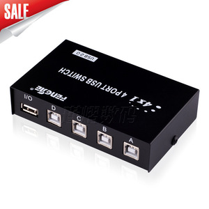 Fengjie 4 Port <b>Usb</b> <b>Switch</b> 4 In 1 Out Manual Printer Sharing Device For Office Use - Product Image 1