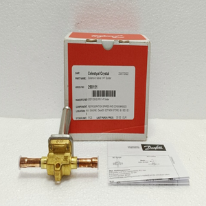Vanne solénoïde Danfoss EVR 3 NC 032F1206 1/4" à souder - Stock excédentaire disponible - Product Image 1