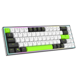 Bàn phím chơi game công tắc từ kích hoạt nhanh K617 68 phím truyền động siêu nhanh 8 K Hz Tốc độ bỏ phiếu có dây Bàn phím cơ - Product Image 2