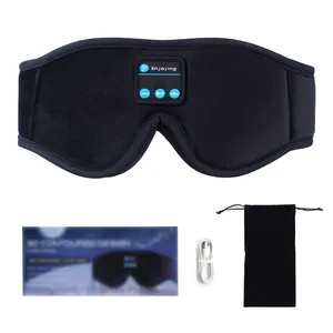 3D sleeping eye mask with sleep headphones blue tooth eye mask for meditation and relaxation