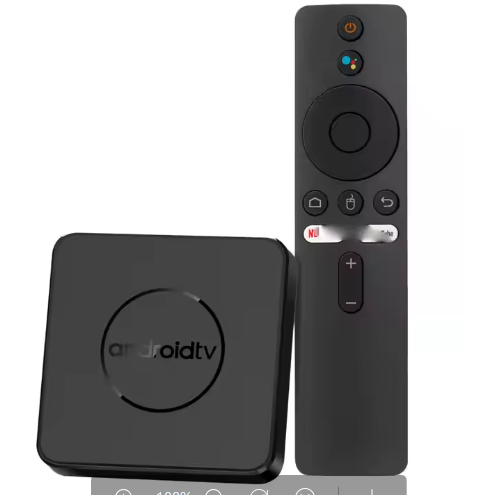 4K Android TV Box 4K UHD 1GB+8GB Allwinner H313 Built-in Chromecast Dolby Audio Voice Control for Home Theater Streaming