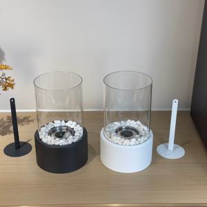 Portable intérieur extérieur maison chauffage rond alcool cheminée <span class=keywords><strong>lampe</strong></span> vrai feu petit poêle pour bureau ou foyer - Product Image 2