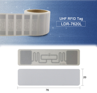 Etiqueta RFID Pasiva OEM y ODM de 860-960mhz con Código de Barras, Impresión Personalizada, Etiqueta Inteligente UHF RFID para Gestión de Almacenes