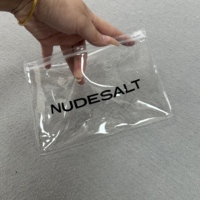 Venta al por mayor bolsa de plástico para embalaje de joyas, bolsa de embalaje para trajes de baño bolsa con cierre de cremallera rosa con logotipo propio de impresión personalizada