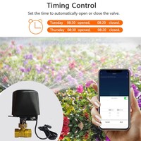 AISmartgoo Tuya - Robot intelligent pour vanne - Contrôle à distance par application - Vanne de tuyau d'eau intégrée - Robot