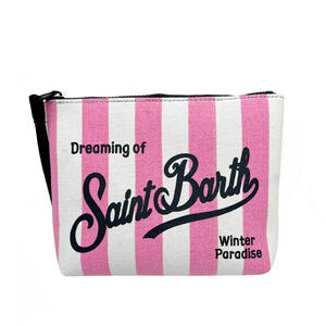 女性设计师品牌女士秋冬豹纹蓝色帆布钱包手提包带信手拿包 - Product Image 6