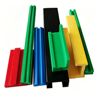 Rail de guidage en nylon auto-lubrifiant haute performance pour ligne d'assemblage
