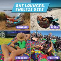 Vente en Gros Accessoires de Camping Canapé Gonflable Extérieur Chaise Gonflable Cool-Canapé Gonflable Air Sofa