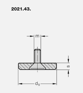 แผ่นยึดแบบแม่นยำพร้อมสกรูสำหรับเสาคู่มือและชิ้นส่วนชุดแม่พิมพ์ - Product Image 2