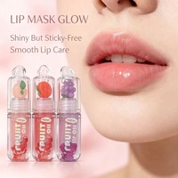 LSFAIRY LG182 Huile à lèvres effet miroir transparent en gros sous marque privée, non collante, hydratante, repulpante, saveur fruitée, végane, sans cruauté animale
