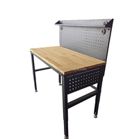 Banc de travail en acier robuste de 52 pouces, table de travail pour garage, atelier mécanique, poste de travail OEM/ODM OBM personnalisable, capacité de charge de 900 kg