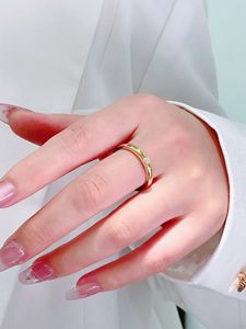 Xinfly Solid18k Real Gold 0.12ct Natural <b>Diamond</b> <b>Ring</b> Wedding <b>Ring</b> - Product Image 3