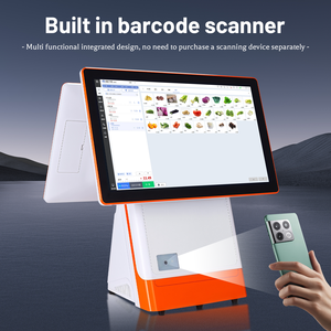 Sistema POS Bianco Efficiente Registratore di Cassa Gestione Aziendale Touch Screen Windows Terminale POS Stampante Tutto in Uno - Product Image 3