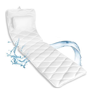 Oreiller de baignoire en maille d'espacement 3D moderne pour le corps entier, tapis de massage imperméable pour le cou et la salle de bain. - Product Image 6