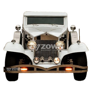 Carroza Fúnebre Blanca Estilo Clásico Vintage para el Transporte <span class=keywords><strong>de</strong></span> Ataúdes, el Acompañamiento <span class=keywords><strong>de</strong></span> Almas Fallecidas y las Procesiones Fúnebres - Product Image 2