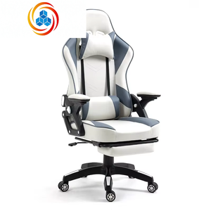 Customized Leather High Back Executive Ergonomic Luxury <b>Reclining</b> Adjustable Headrest 360 Swivel Steel Base Gaming <b>Chair</b> for - Product Image 6