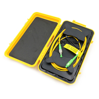 FC/APC 2,0mm/3,0mm monomodo G652D Cable de almuerzo de fibra Yellow Box Launch OTDR Cable para prueba de comunicación OTDR Producto