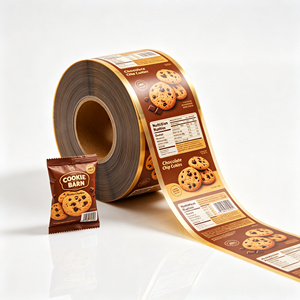 Sachet Doypack Personnalisé en Mylar Refermable pour Emballage Alimentaire de Biscuits, Snacks et Produits de Boulangerie - Product Image 2