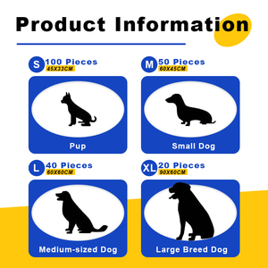 <span class=keywords><strong>2026</strong></span>年新品批发环保可生物降解即时吸收狗狗尿垫一次性薄荷味猫用小型动物用 - Product Image 5