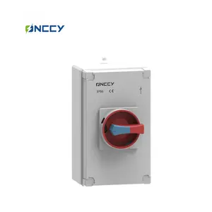 Isolator Enclosure DC Isolator Switch Disconnector Waterproof Box Lockable Aluminum Box Inverter Breaker DC Isolator Switch