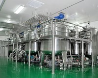 Machine de fabrication de crèmes, tubes et savons cosmétiques avec moteur de pompe et engrenage - Équipement de mélange électrique à chauffage vapeur haute sécurité