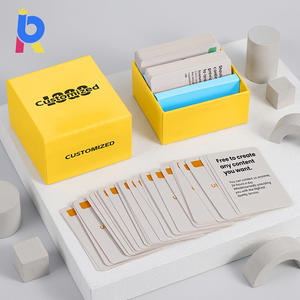 <span class=keywords><strong>Juego</strong></span> <span class=keywords><strong>de</strong></span> Tarjetas <span class=keywords><strong>de</strong></span> Preguntas para Parejas, Personalizadas y Premium, para Iniciar Conversaciones en Citas Nocturnas, con Cartulina Mate, Laminación Ecológica, Bajo MOQ - Product Image 1