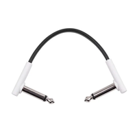 Accessoires d'instruments de musique de marque TL personnalisés, câble audio pour effets de guitare, 6 couleurs, 20 cm, PVC, cuivre, garantie 1 an