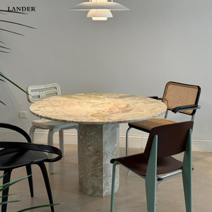 <span class=keywords><strong>Lastra</strong></span> di marmo del <span class=keywords><strong>giardino</strong></span> di Landerstone Monet per la tavola dell'isola e la vanità nella personalizzazione della casa la <span class=keywords><strong>lastra</strong></span> di marmo della pietra della natura - Product Image 3
