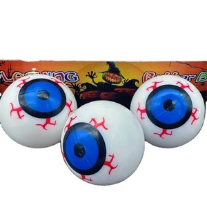 Pelota Luminosa con Forma de Globo Ocular de 5.5cm de HAPU Factory, Pelota Brillante con Globo Ocular, Juguete Infantil Espeluznante para Fiestas de Halloween - Product Image 1