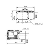 Module de télémètre laser économique, précision 0,5 m, 6 mrad, portée 1,8 km, 1500 m, pour débutants et drones