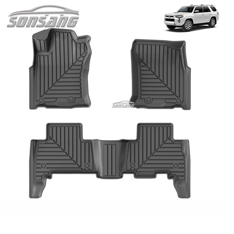 2013-2016เสื่อปูพื้นรถยนต์สำหรับ Toyota 4Runner
