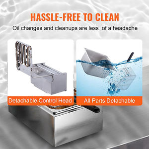 เครื่องทอดไก่ไฟฟ้าพร้อมตัวกรองน้ำมัน - Product Image 4